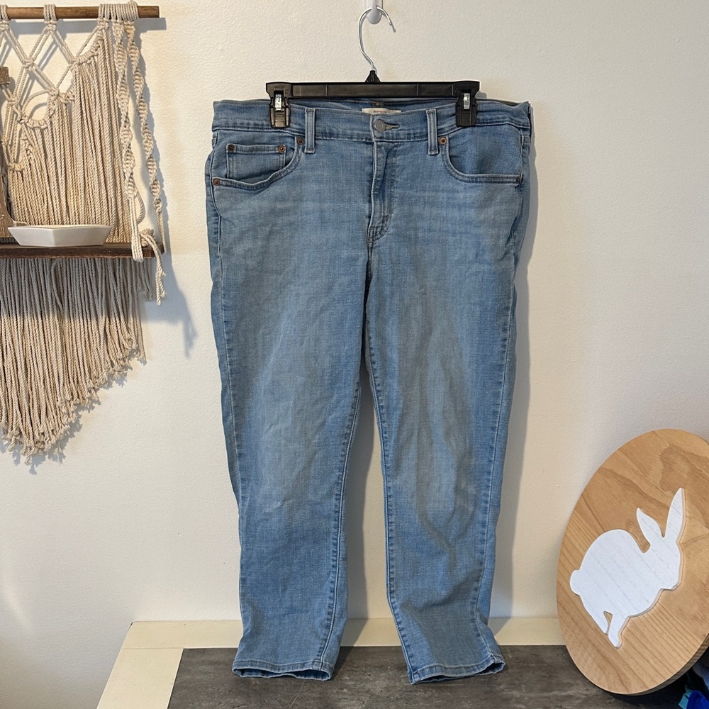 LEVI Light Blue Boyfriend Women's Jeans